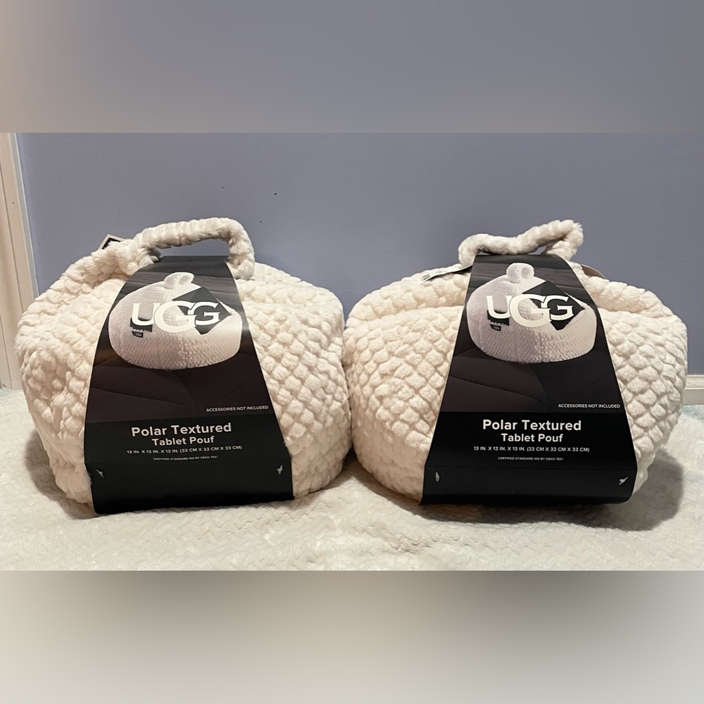 Ugg Pouf Pillow lot of 2